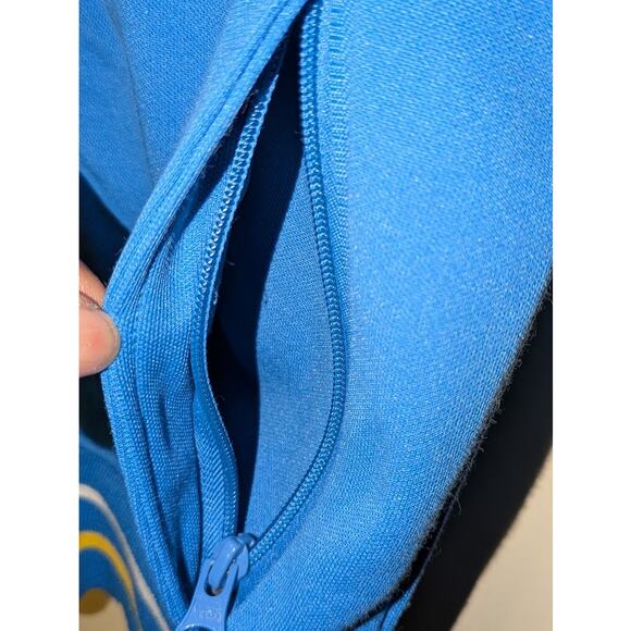 BDG Women's Medium Sverige Spellout ~ Sweden Full-Zip Track Jacket Zip Pockets - Picture 6 of 10